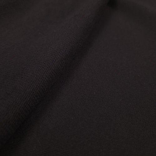 NILCOTT® Organic Fleece unbrushed Black 280 GSM