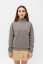 Women's Sweatshirt with Collar NILCOTT® Recycled grey - Size: XL