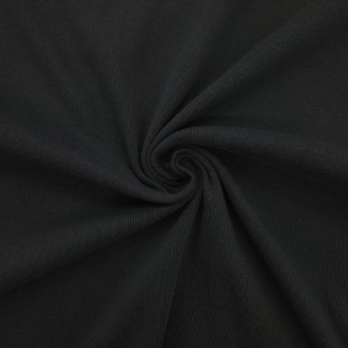 NILCOTT® Recycled Rib 1:1 Black 320 GSM