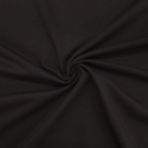 NILCOTT® Organic Fleece unbrushed Black 280 GSM