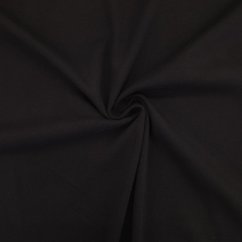 NILCOTT® Organic Žebro 1:1 Černá 340 GSM
