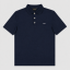 Men's Circular Polo Shirt CIRPAD® Horizont dark blue - Size: S