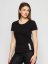 Women's Circular T-shirt NILCOTT® Stripe black - Size: XL