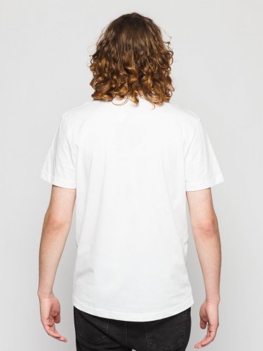 Men's Circular T-shirt NILCOTT® Stripe white - Size: XXL
