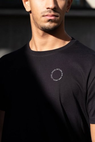 Unisex tričko Join The Circle NILCOTT® Recycled 2.0 černé - Velikost: XS