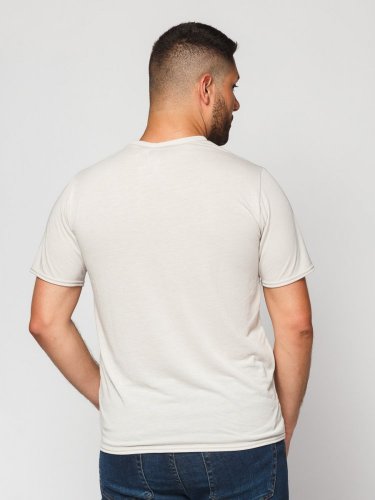 Men's Circular T-shirt NILPLA® Rectangle grey - Size: S