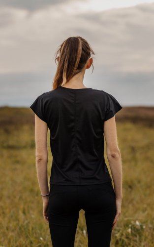 Women's Functional T-Shirt NILPET® Sport black - Size: L