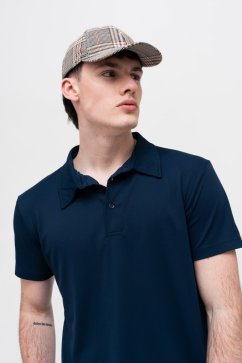 Men's Circular Polo Shirt CIRPAD® Basic dark blue