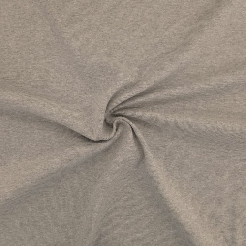 NILCOTT® Organic Rib 1:1 Grey Melange 390 GSM