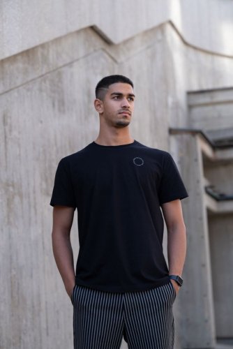 Unisex tričko Join The Circle NILCOTT® Recycled 2.0 černé