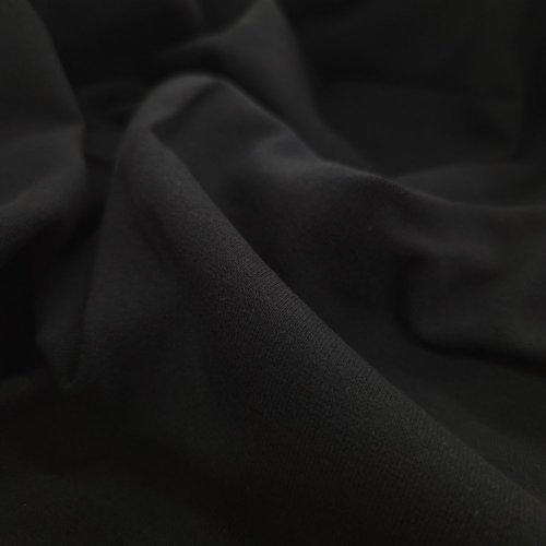 NILCOTT® Organic Žebro 1:1 Černá 200 GSM